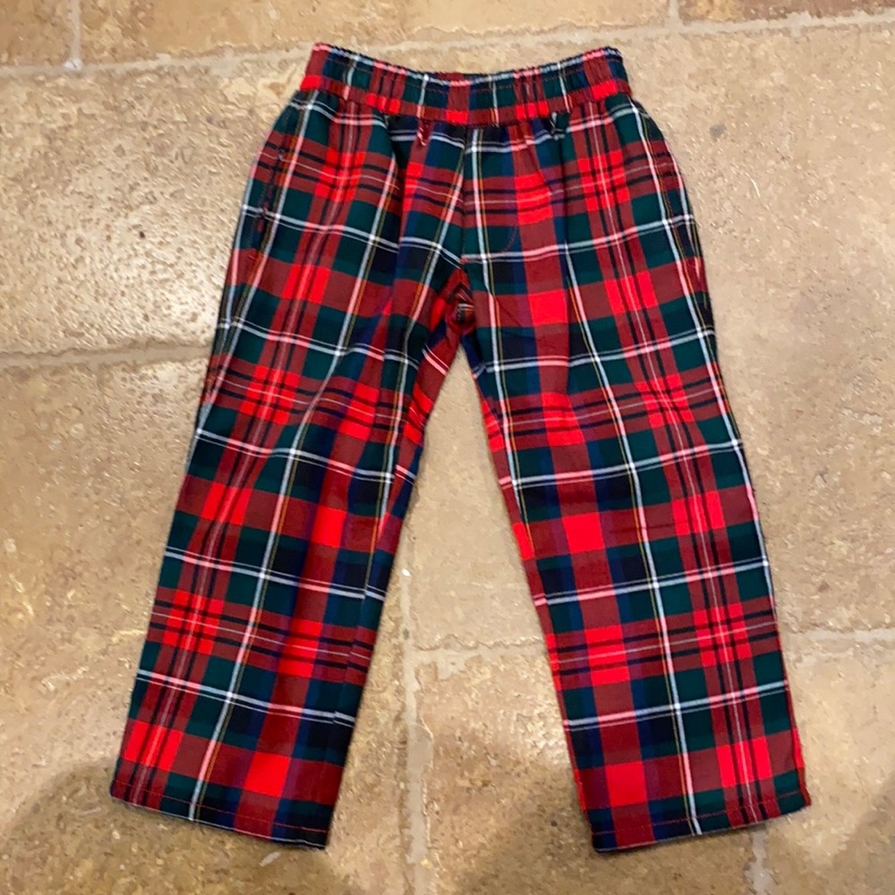 The Beaufort Bonnet Company TBBC Jamestown Tartan Plaid Sheffield pants 2T